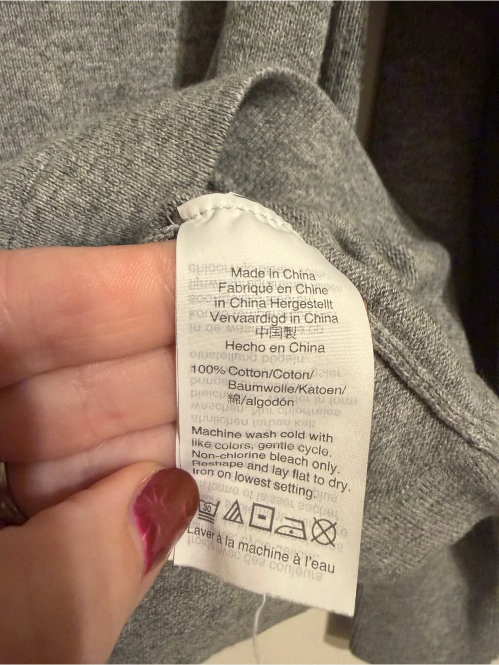 J. Crew Crewneck Sweater in Heather Gray